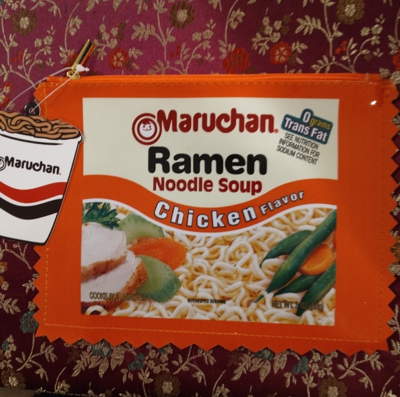 Insta-Noodle Pencil/Makeup/Coin Pouch - Picture 9 of 9